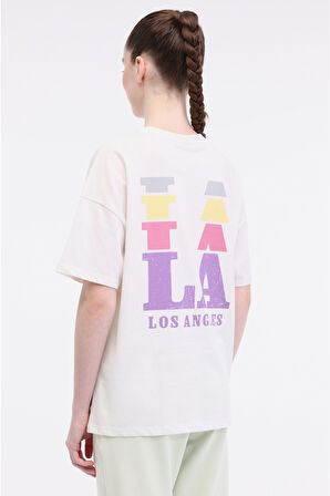 Kınetıx 5M Wl Marıanne 11Ssk104 5Fx Ekru Kadın Kkol T-Shırt