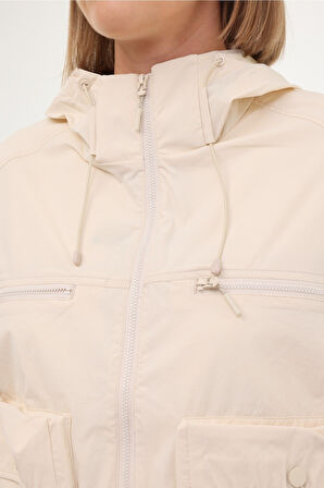 Lumberjack 5M Wl  Ecofı 8Kt28 5Fx Bej Kadın Yagmurluk