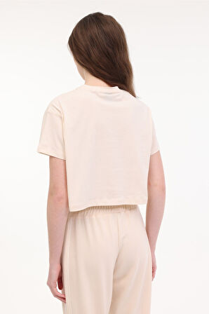 Lumberjack 5M Wl Rena 11Outss25105 5Fx Bej Kadın Kkol t-shirt