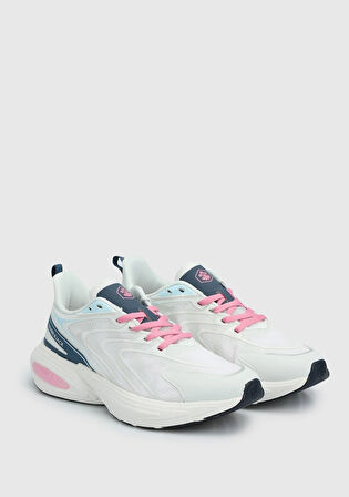Melan Beyaz Deri Kadın Sneaker