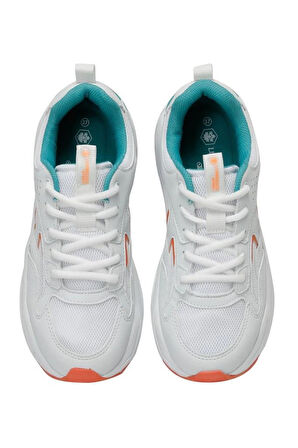 Lumberjack DAKOTA 5FX 101949407 Kadın Spor Ayakkabı Beyaz Turuncu 36-40 