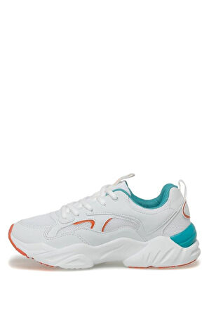 Lumberjack DAKOTA 5FX 101949407 Kadın Spor Ayakkabı Beyaz Turuncu 36-40 