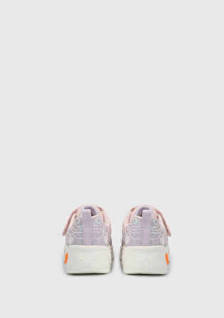 Princess Pudra Deri Kız Çocuk Sneaker