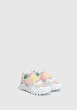 Angel Pudra Deri Kız Çocuk Sneaker