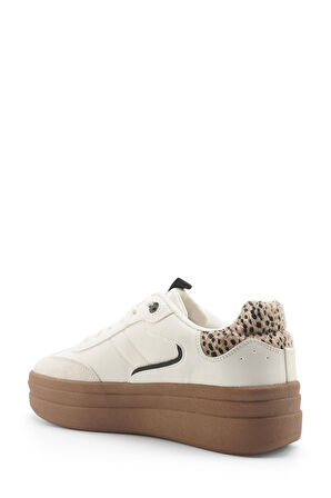 Lumberjack SMILE 101939273 Bej Kadın Sneaker