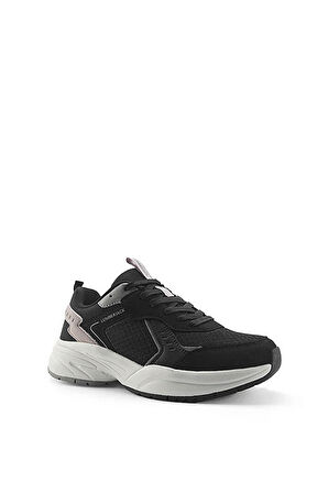 Lumberjack A101940179 5M Trina 5FX Kadın Klasik Sneaker Siyah