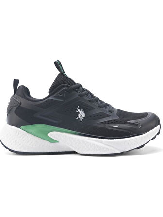U.S.POLO ASSN JESSENIA 5FX SİYAH COMFORT CASUAL ANATOMİK SPOR AYAKKABI