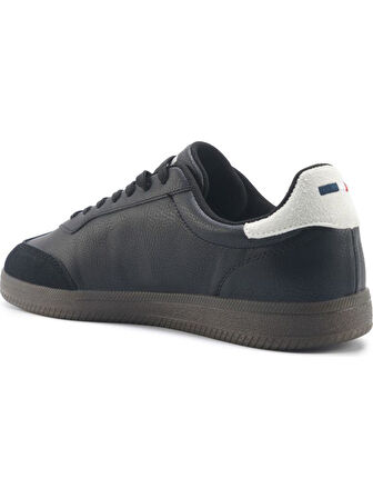 U.S.POLO ASSN SANDRO 5FX SİYAH COMFORT CASUAL ANATOMİK SPOR AYAKKABI