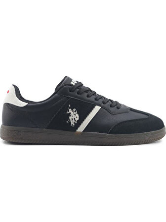 U.S.POLO ASSN SANDRO 5FX SİYAH COMFORT CASUAL ANATOMİK SPOR AYAKKABI