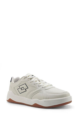 Lotto LODI 5FX 101931072 Erkek Sneaker Ayakkabı Kırık Beyaz Taba 40-45 