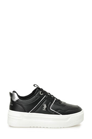 U.S. Polo Assn. CLARKE 5FX 101946718 Kadın Sneaker Ayakkabı Siyah 36-40 