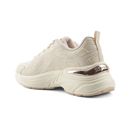 U.S. Polo Assn. Gelda Spor Ayakkabı Bej