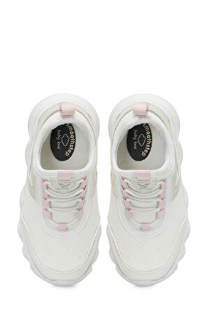 KİNETİX SIRIUS LIGHT B 5FX KIZ BEBEK SLİP ON BEYAZ