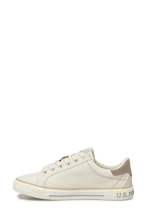 U.S. Polo Assn. RACHEL 5FX Bej Kadın Sneaker Ayakkabı