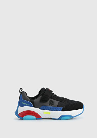 Lolan Siyah Erkek Çocuk Sneaker