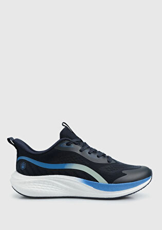 Bart Lacivert Deri Erkek Sneaker