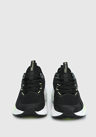 Pump Siyah Deri Erkek Sneaker