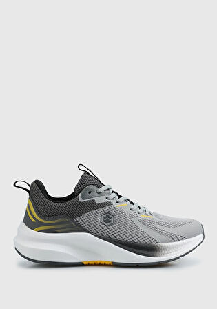 Pump Gri Deri Erkek Sneaker