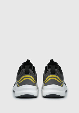 Pump Gri Deri Erkek Sneaker