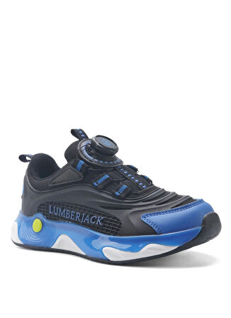 Siyah - Mavi Erkek Çocuk Sneaker NEBBY 5FX