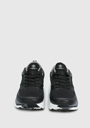 Enrique Siyah Deri Erkek Sneaker