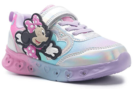 Minnie Mouse Lumbo Kız Işıklı Ortopedik Çocuk Spor Ayakkabı