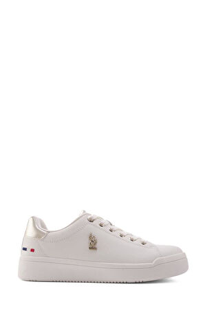 U.S. Polo Assn. PELO 5FX 101946789 Kadın Sneaker Ayakkabı Bej 36-40 