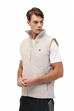 ML SANDRE 4OTD1-01 5FX Erkek Açık Gri Yelek - 101940584