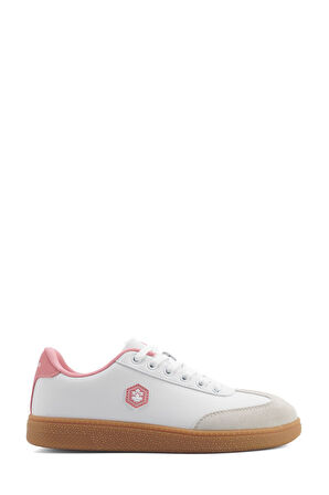 Lumberjack Hand Wmn 101932181 Beyaz-Pembe Kadın Sneaker