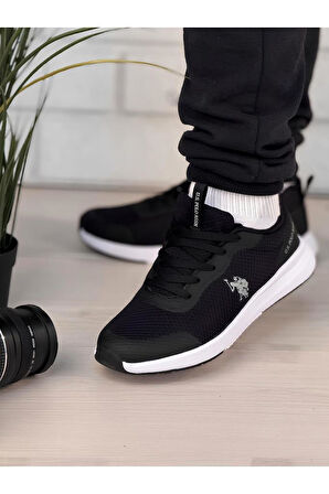 U.S. Polo Assn. SMART WMN 5FX 101983018 Kadın Spor Ayakkabı Siyah 36-40 