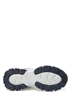 U.S. POLO ASSN. TRACKY 5FX KADIN SPOR AYAKKABI BEYAZ-MAVİ