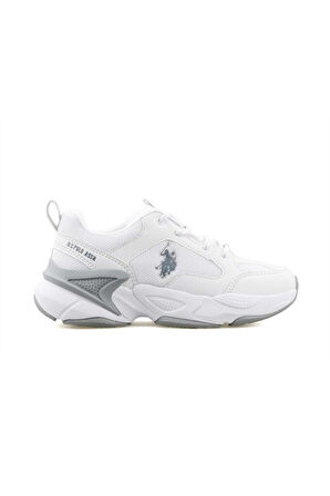 U.S. Polo Assn. MAYBE WMN 5FX 101947173 Kadın Spor Ayakkabı Beyaz 36-40