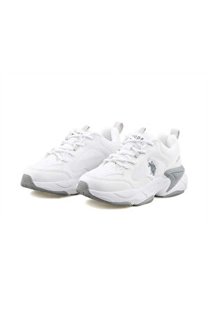 U.S. Polo Assn. MAYBE WMN 5FX 101947173 Kadın Spor Ayakkabı Beyaz 36-40