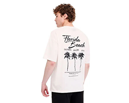 Lumberjack 5M Ml Geta 11Hl112 5Fx Erkek Günlük Tişört 102006146 Beyaz