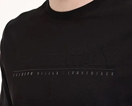 Lumberjack 5M Ml Sono 11Itl615 5Fx Erkek Günlük Tişört 102006224 Siyah