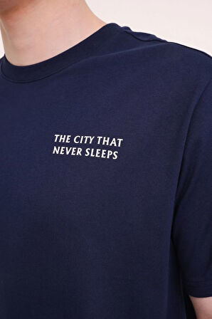 Lumberjack ML RENZO 11URB4005 5FX Lacivert Erkek Kısa Kol Tişört 102006480