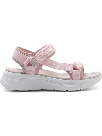 LUMBERJACK GRAY 5FX PEMBE ÇIRTLI ANATOMİK CASUAL SPOR SANDALET