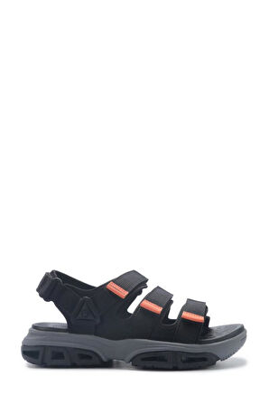 LUMBERJACK CASTLE 5FX SİYAH SPOR CIRTLI CASUAL GÜNLÜK SANDALET