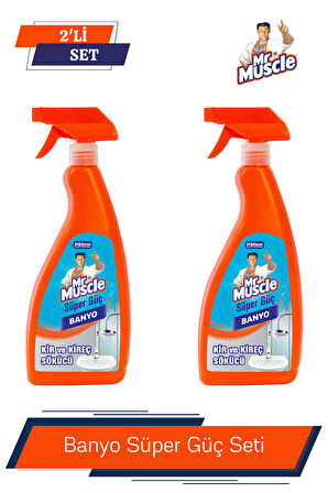 Süper Güç Banyo 750 ml 2'li Set