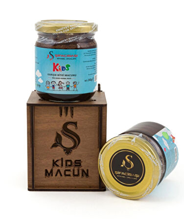 ŞİFACIBAŞI Kids Ballı Karışık Bitki Macunu 240 Gr