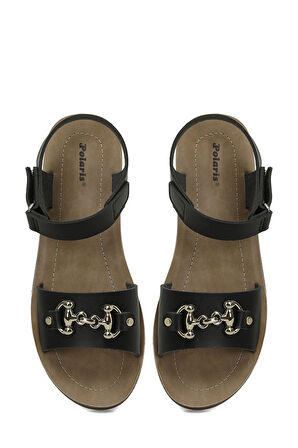 POLARİS 166929.Z5FX COMFORT KADIN SANDALET SİYAH