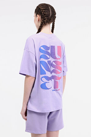 Lumberjack 5M Wl Moıra 11F212 5Fx Mor Kadın Kkol t-shirt