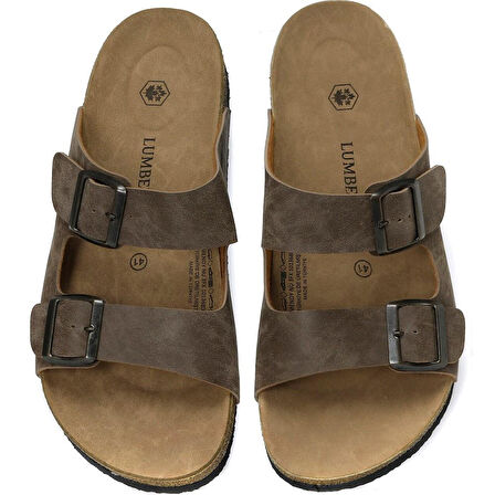 LUMBERJACK MENDY NU 5FX KUM TOKALI COMFORT CASUAL ANATOMİK TERLİK