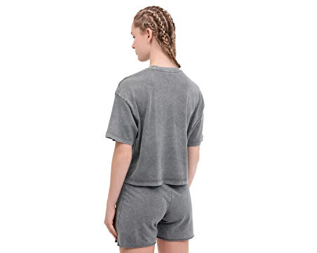 Lumberjack 5M Wl Freya 11Sy790 5Fx Kadın Günlük Tişört 102006716 Gri