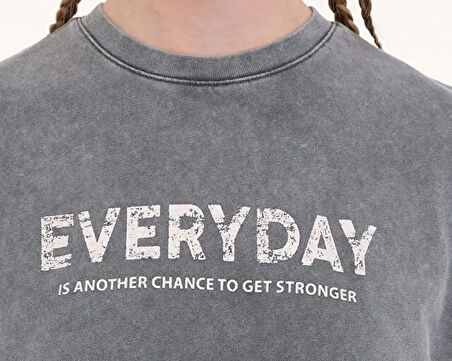 Lumberjack 5M Wl Freya 11Sy790 5Fx Kadın Günlük Tişört 102006716 Gri