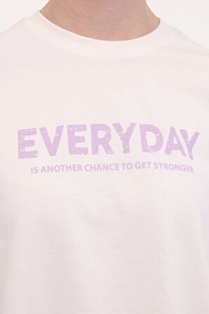 5M WL FREYA 11SY790 5FX Kadın Bej T-Shirt - 102006718