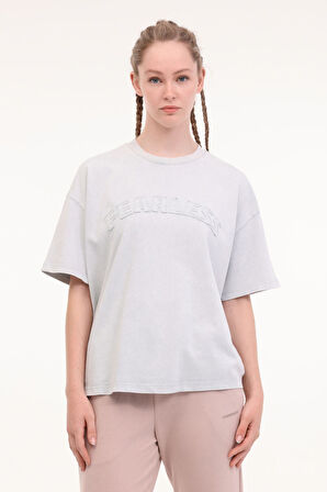 Lumberjack 5M Wl Gale 11Sy788 5Fx A Grı  Xs Kadın Kkol t-shirt