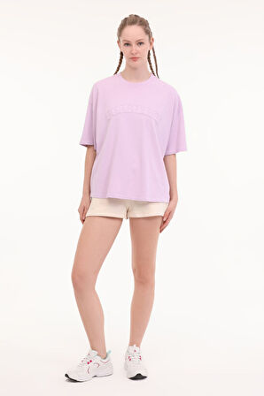 Lumberjack 5M Wl Gale 11Sy788 5Fx Lıla  L Kadın Kkol t-shirt