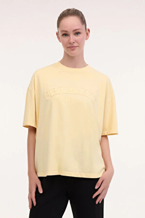5M WL GALE 11SY788 5FX Kadın Sarı T-Shirt - 102011804