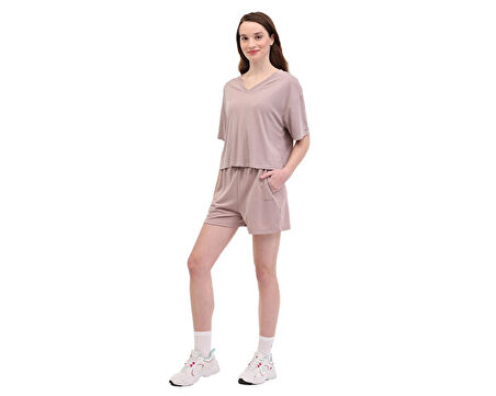 Lumberjack 5M Wl Rain 20Ss182 5Fx Kadın Günlük Şort 101941215 Bej